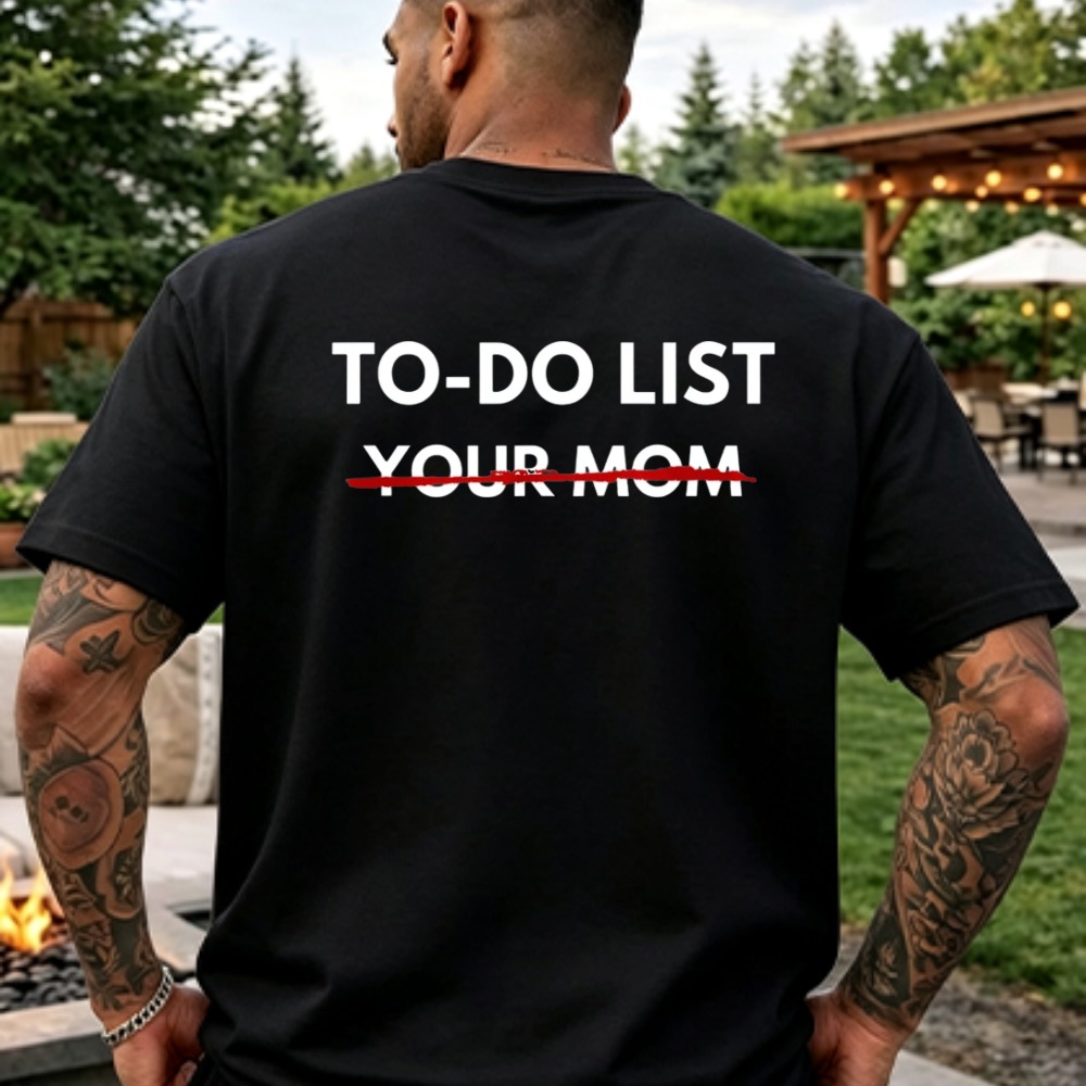 Funny To Do List Your Mom T Sh - огляд і ціна Summer Clothing List