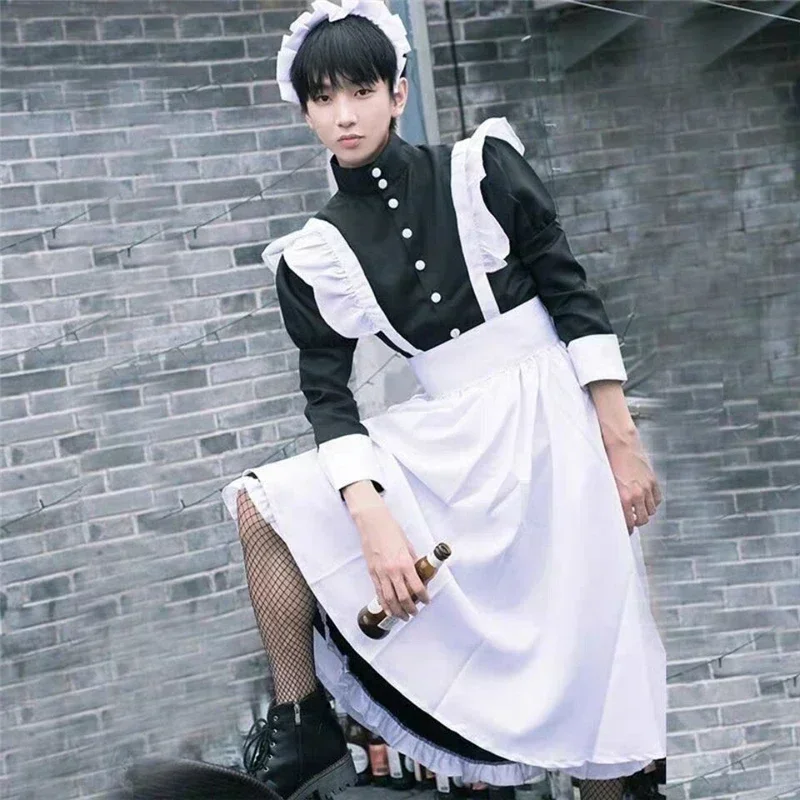 2025 Halloween Women Maid Outf - огляд і ціна Summer Vacation Clothing Men