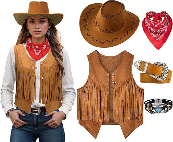 Women Men Cowgirl Costume West - огляд і ціна Summer Vacation Clothing Men