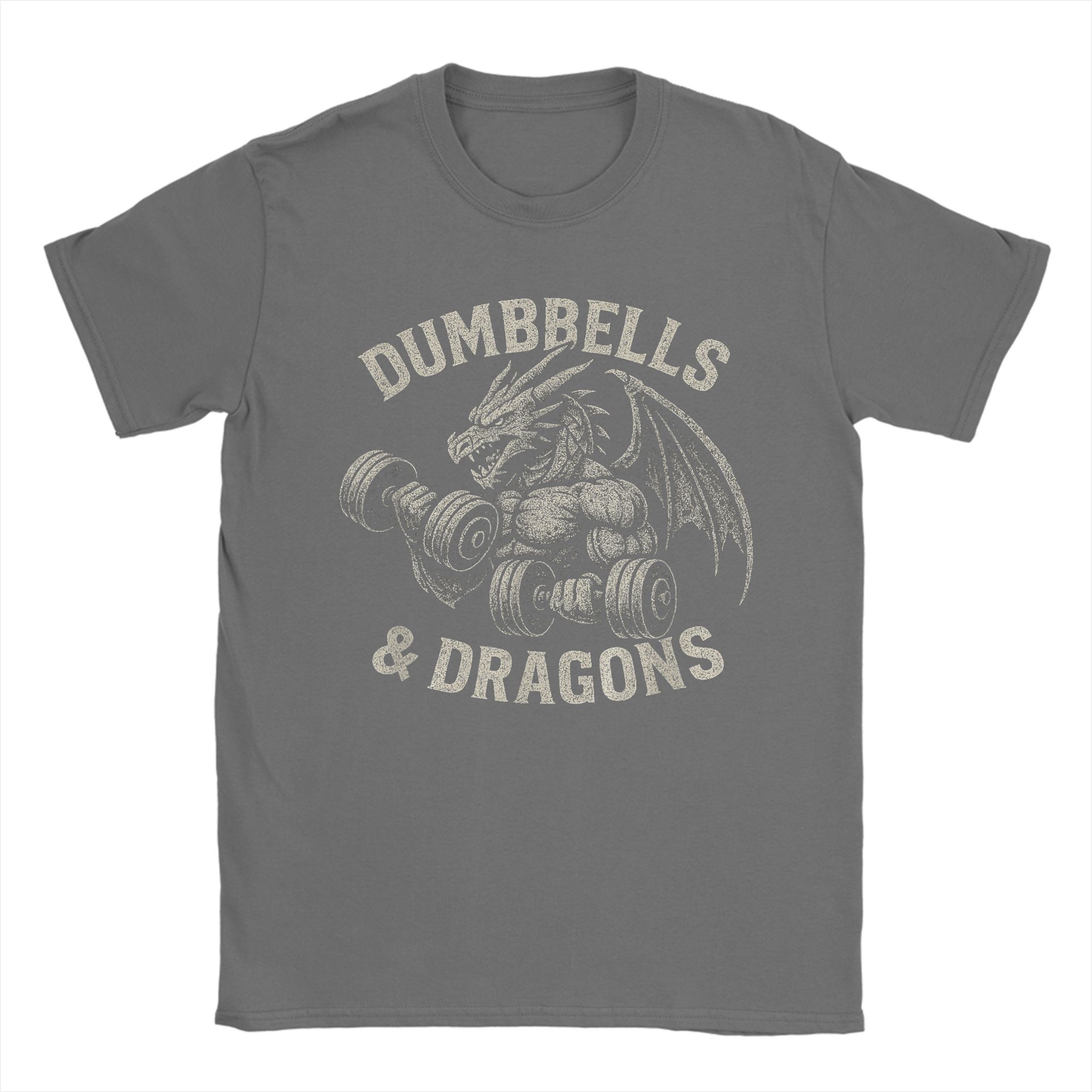 Dumbbells and Dragons Gym T-Sh - огляд і ціна Summer Clothing Ideas