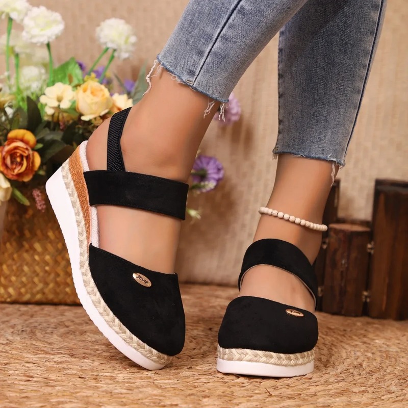 Women Closed Toe Wedge Sandals - огляд і ціна Espadrille Sandal Women