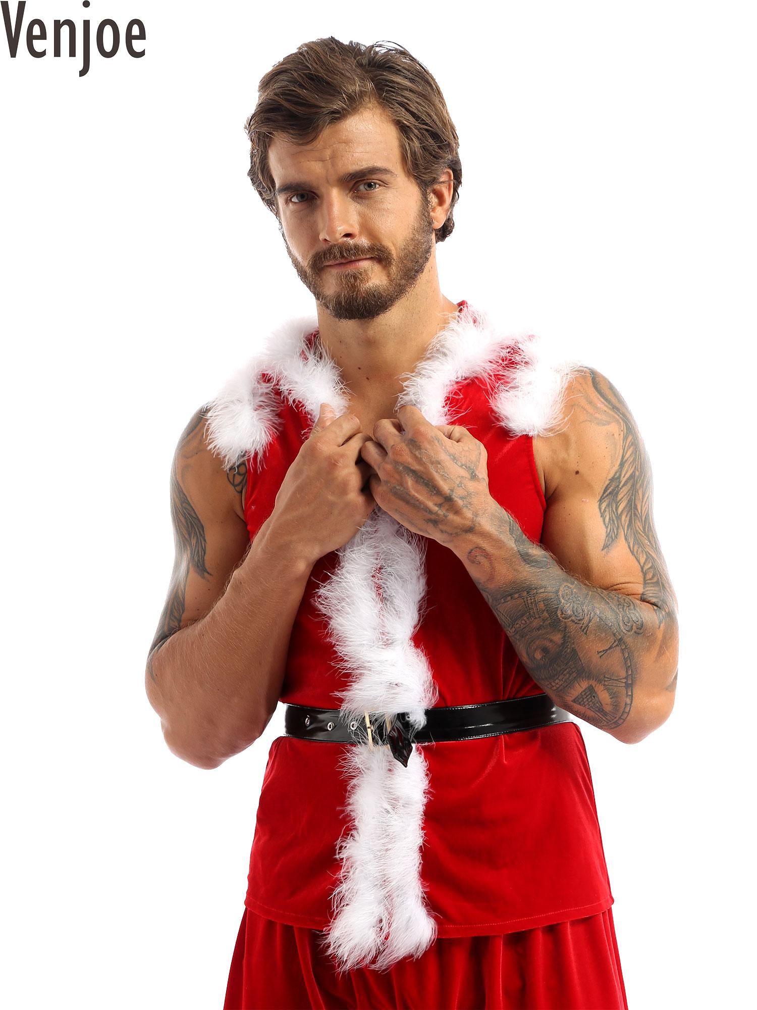 Men Christmas Dress Up Santa C - огляд і ціна Summer Vacation Clothing Men