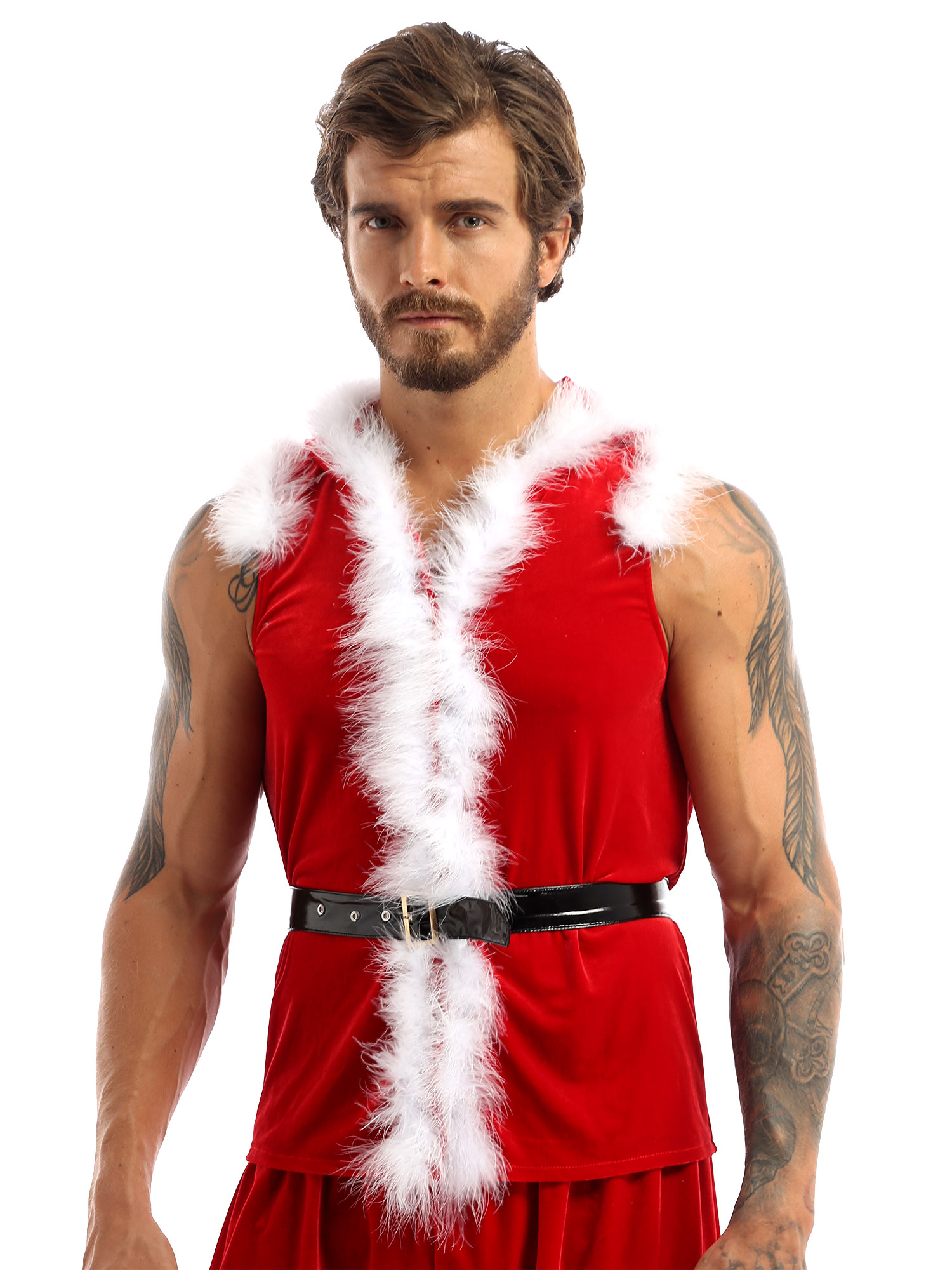 Men Christmas Dress Up Santa C - огляд і ціна Summer Vacation Clothing Men