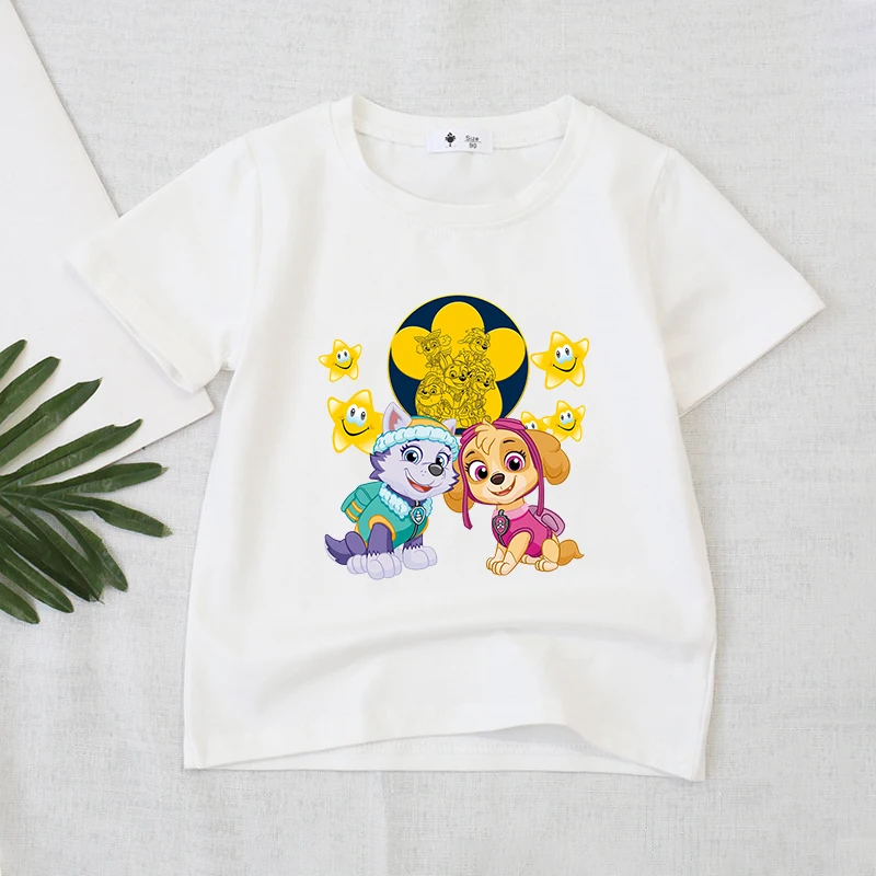 Paw Patrols Series T-Shirt Whi - огляд і ціна Summer Everest Clothing
