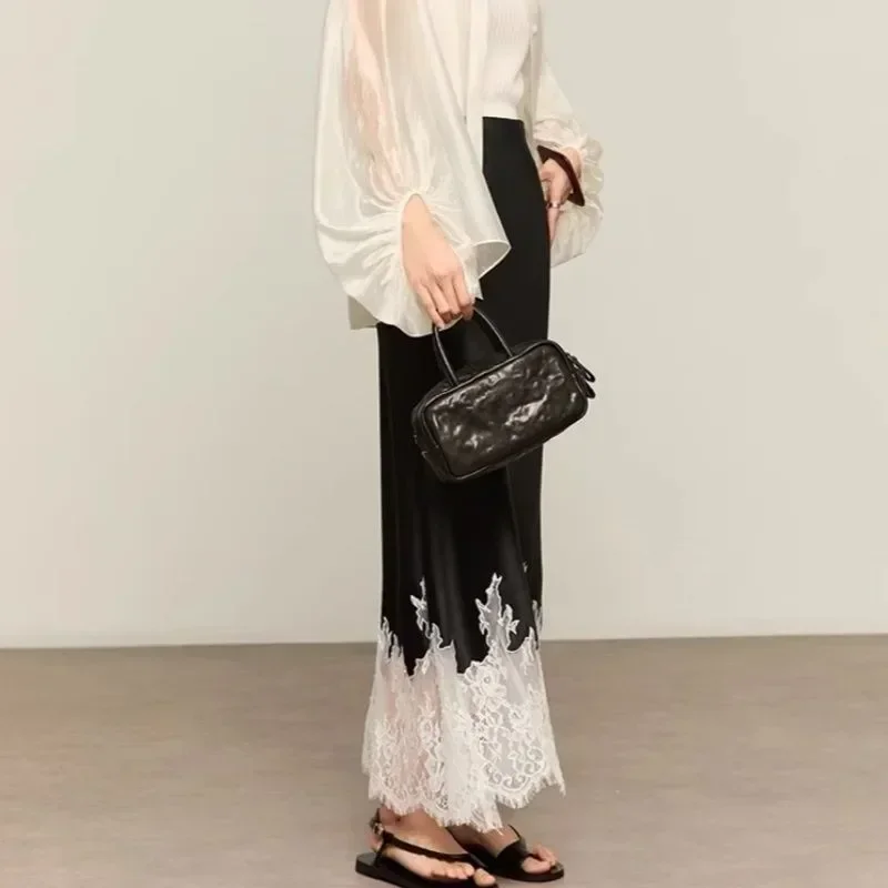 Fairy Lace-Trim Midi Skirt Hig - огляд і ціна Summer Clothing Wraps
