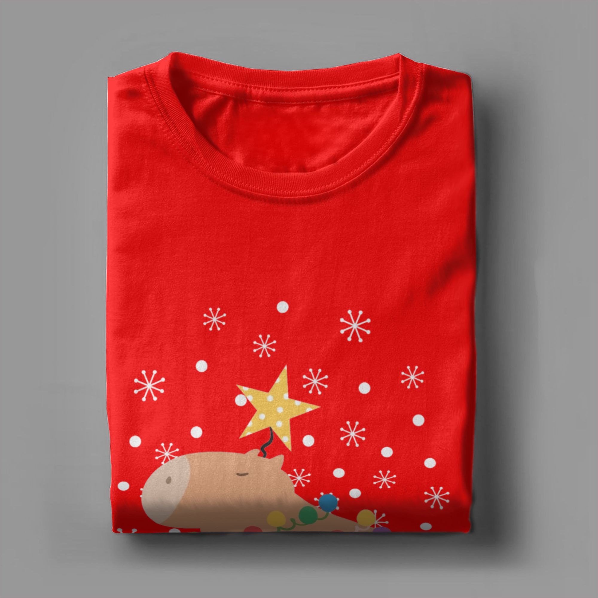 Capybara Christmas Tree  T Shi - огляд і ціна Summer Clothing Ideas