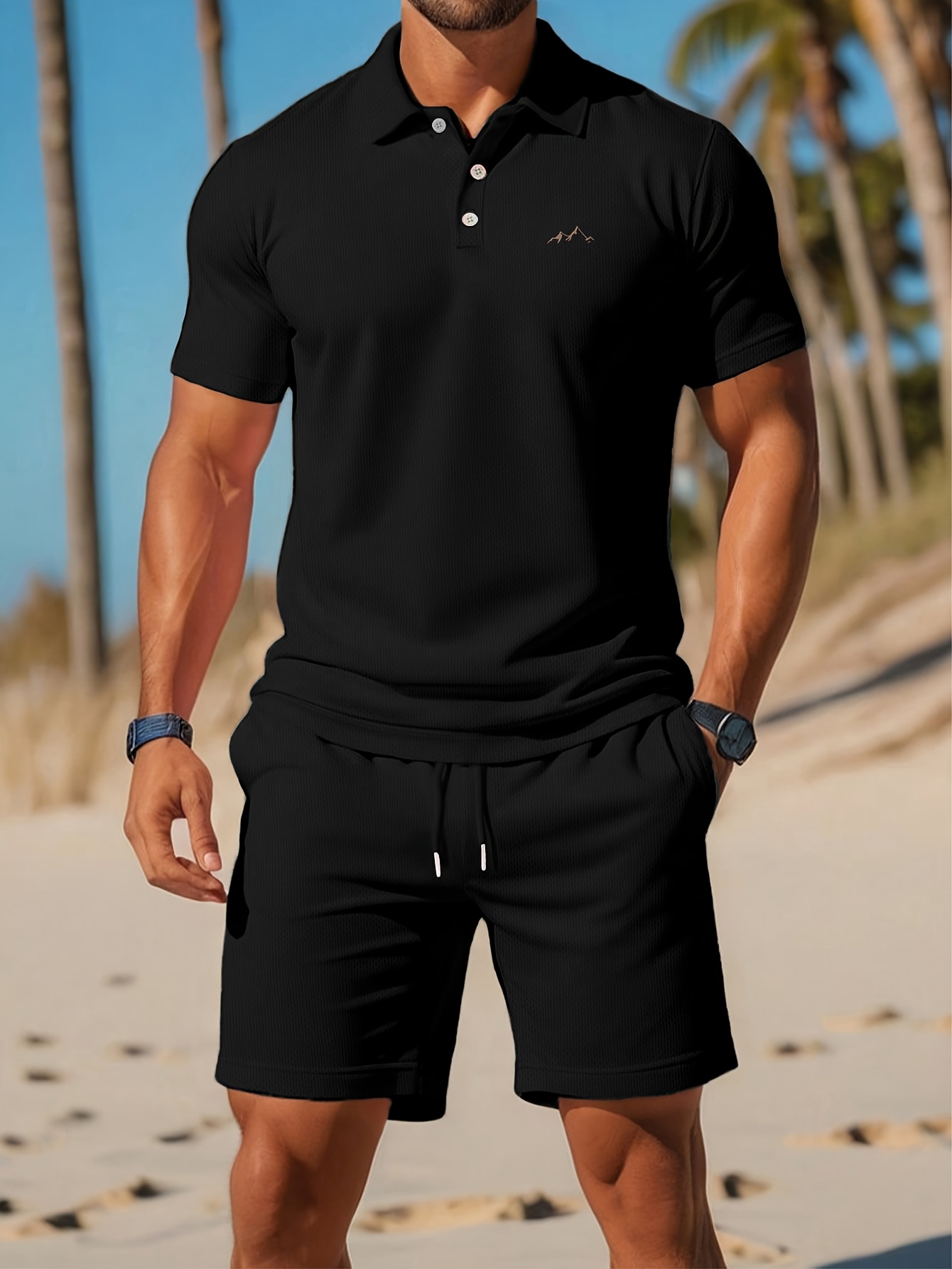 2026 Summer Men's Polo Set - 3 - огляд і ціна Summer Clothing Shops