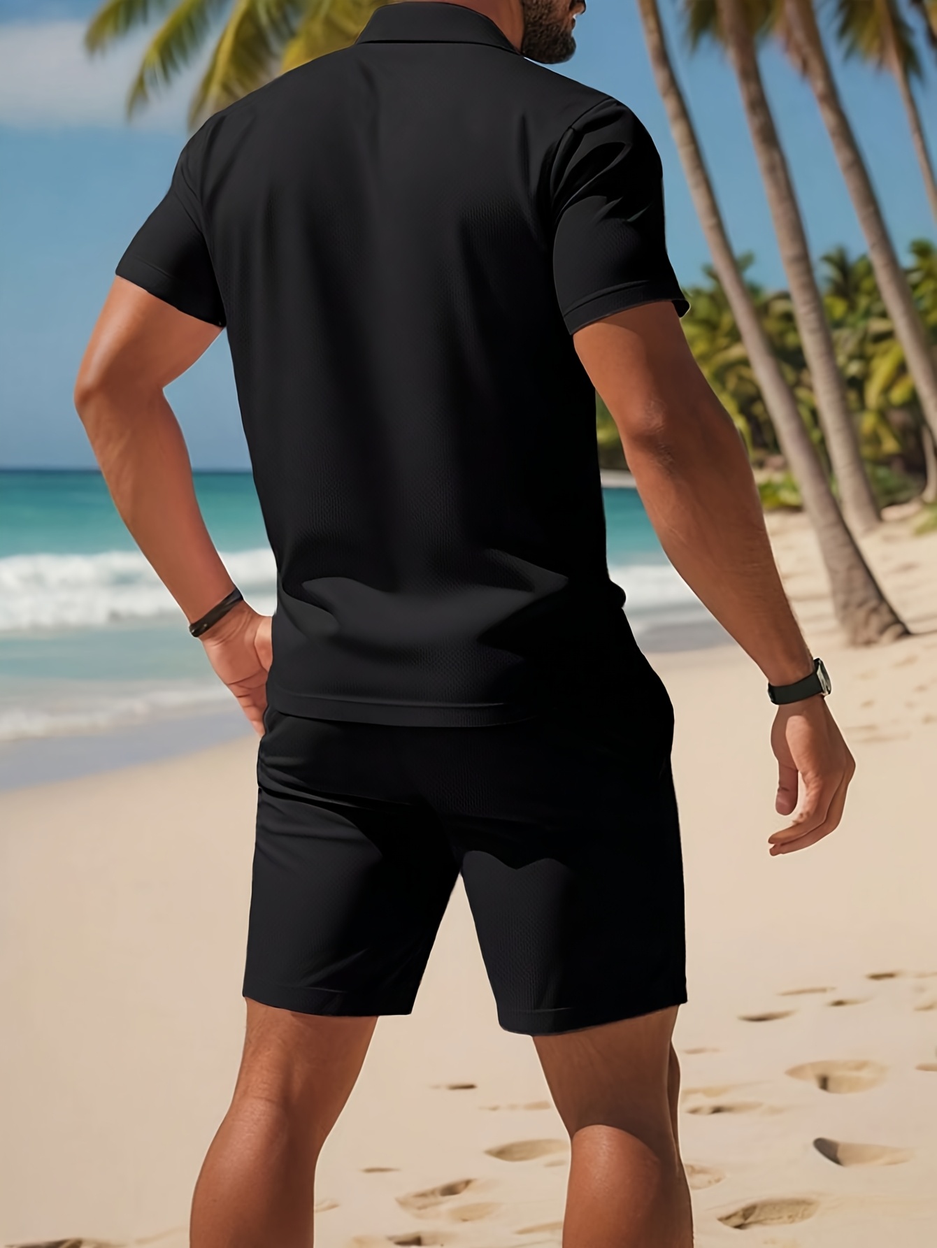 2026 Summer Men's Polo Set - 3 - огляд і ціна Summer Clothing Shops