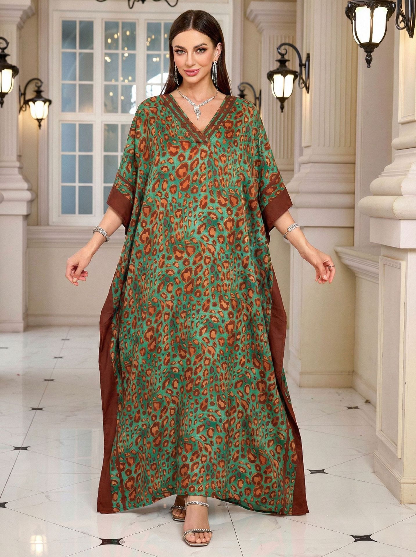 Beach Kaftans for Women Leopar - огляд і ціна Summer Clothing Colors