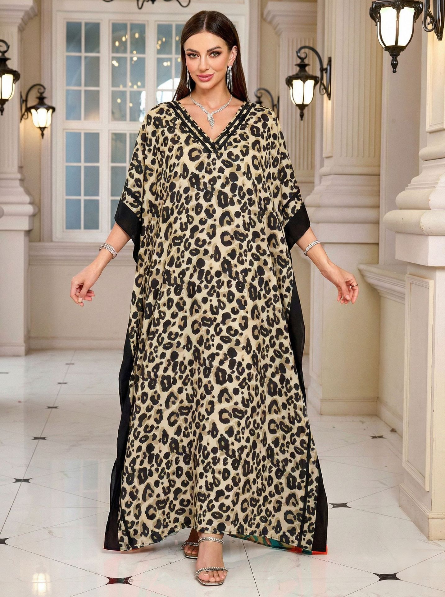 Beach Kaftans for Women Leopar - огляд і ціна Summer Clothing Colors