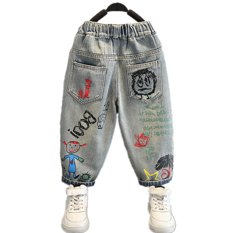 Baby Boy Jeans For Children Ch - огляд і ціна Summer Clothing Drawing For Kids