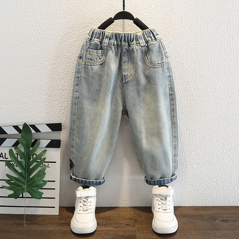 Baby Boy Jeans For Children Ch - огляд і ціна Summer Clothing Drawing For Kids