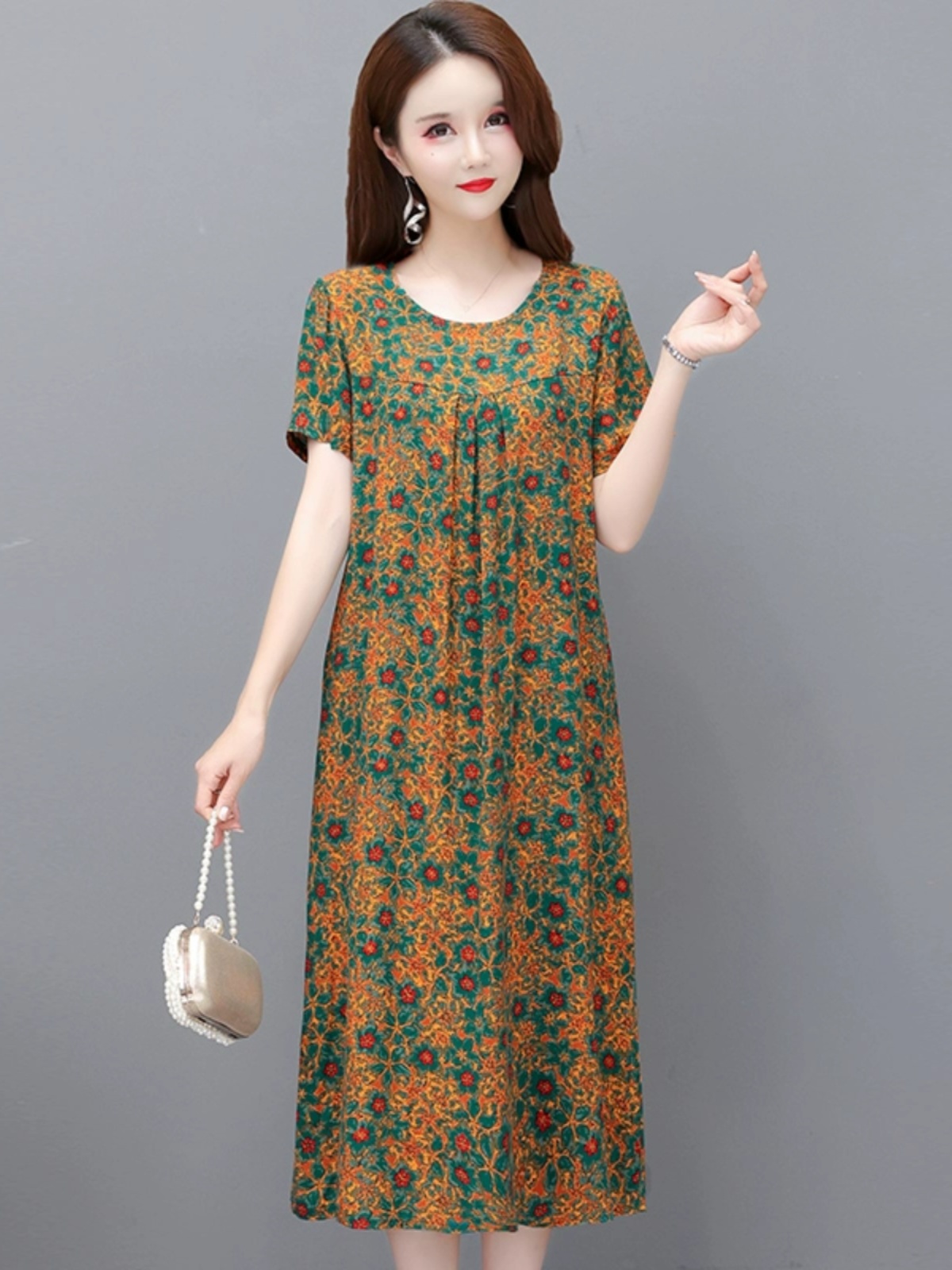 plus Size Summer New Loose Dre - огляд і ціна Summer Clothing Over 60