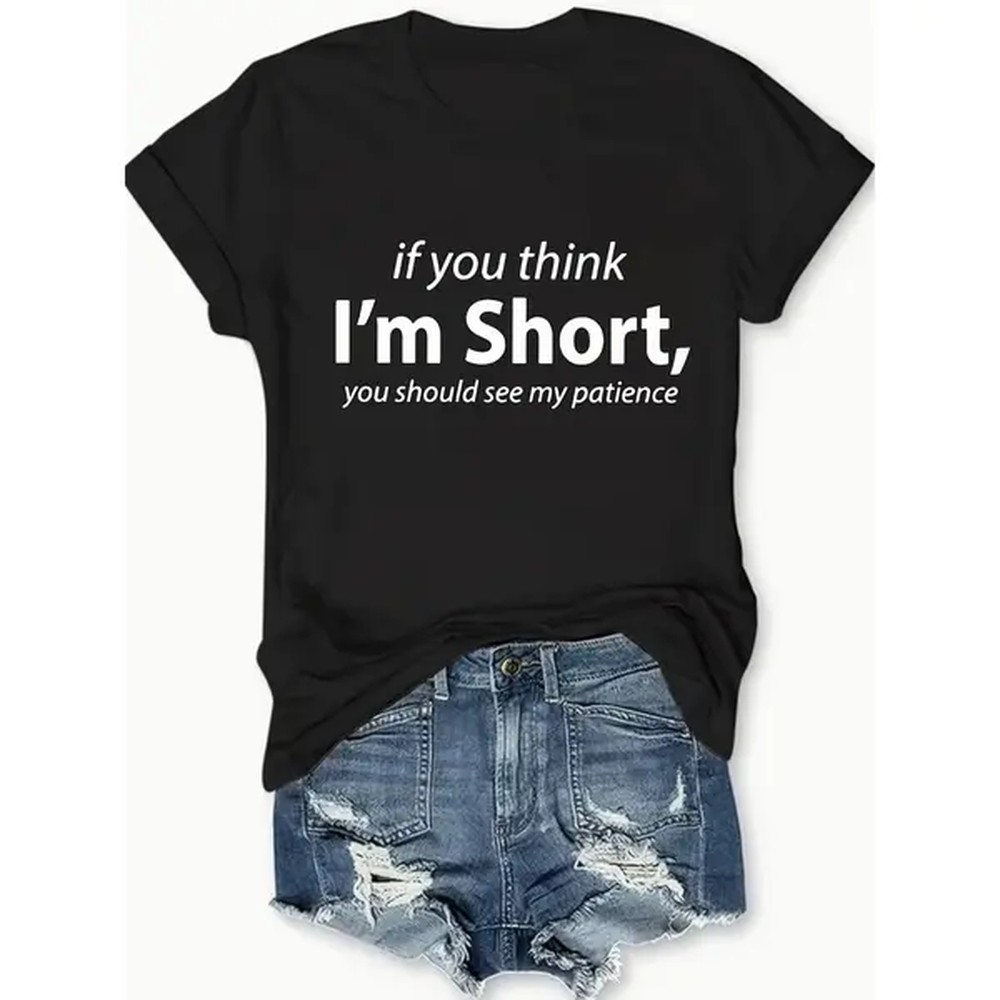 [100% Cotton] Funny Words Prin - огляд і ціна Summer Clothing Words