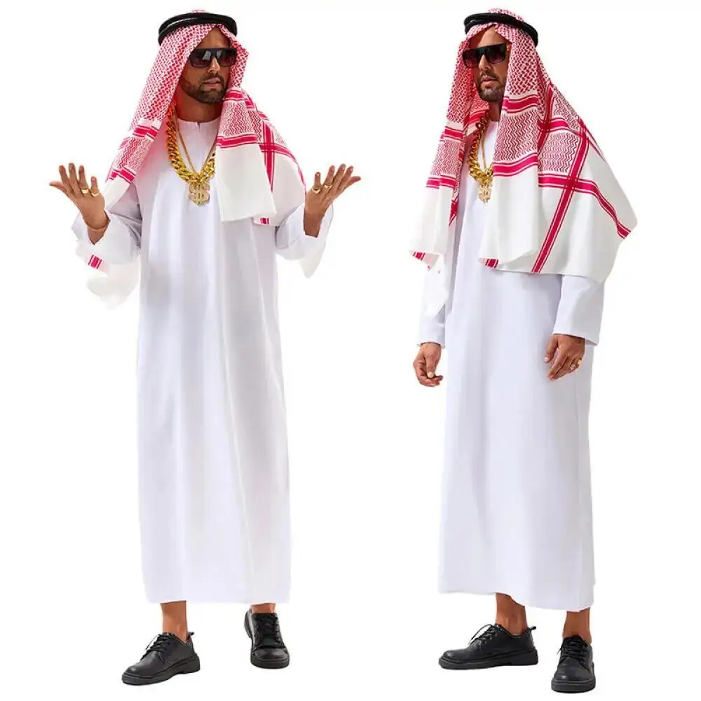 Arabian Dubai Costume Uae Shei - огляд і ціна Summer Vacation Clothing Men