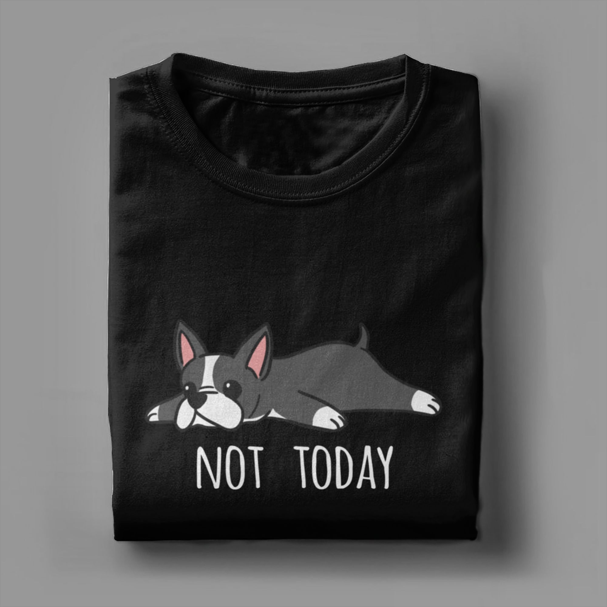 Funny Not Today Boston Terrier - огляд і ціна Summer Clothing Ideas