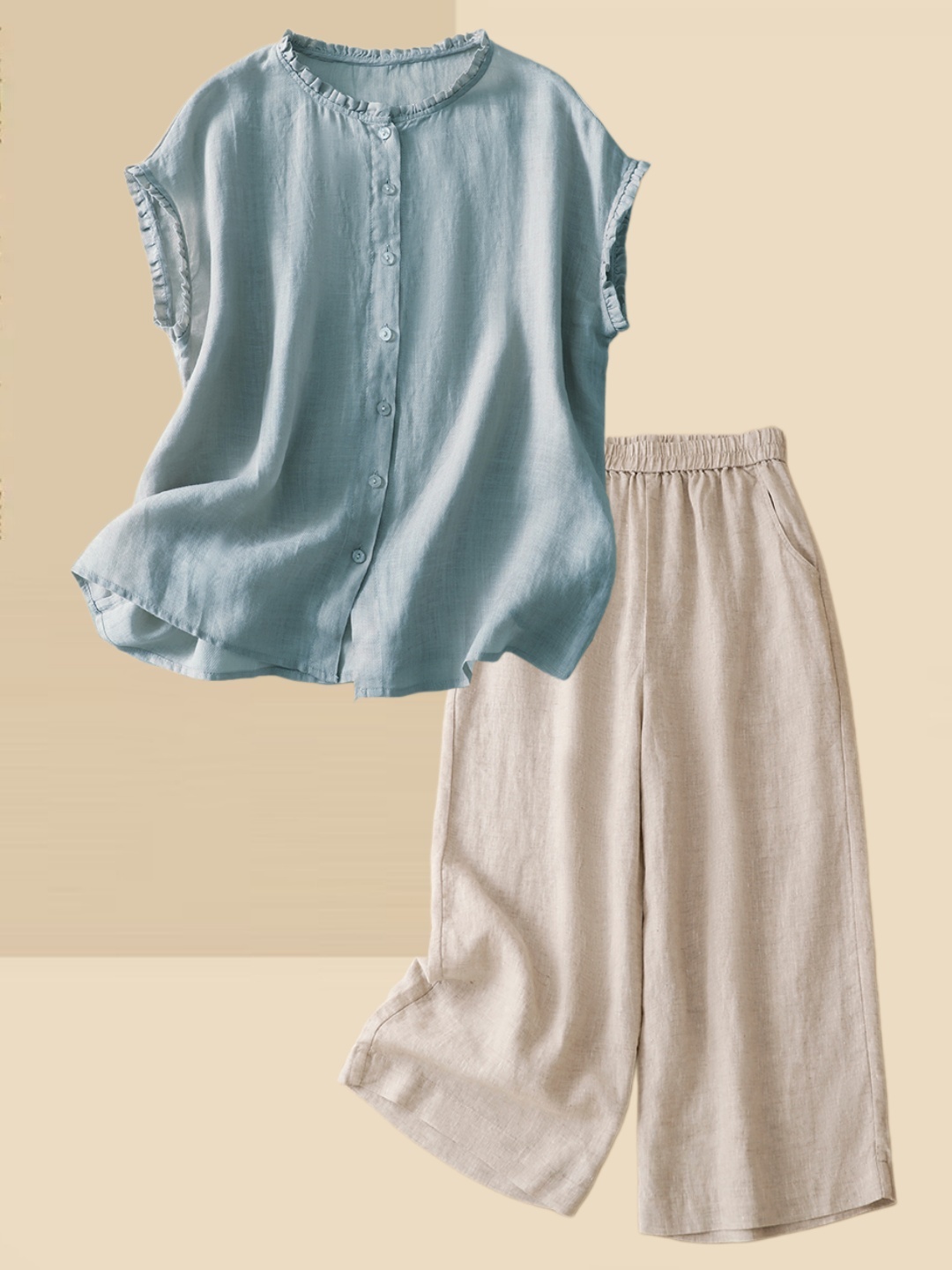 Women's Thin Cotton Linen Shir - огляд і ціна Summer Clothing Over 60