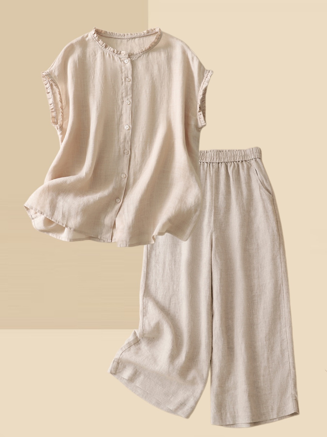Women's Thin Cotton Linen Shir - огляд і ціна Summer Clothing Over 60
