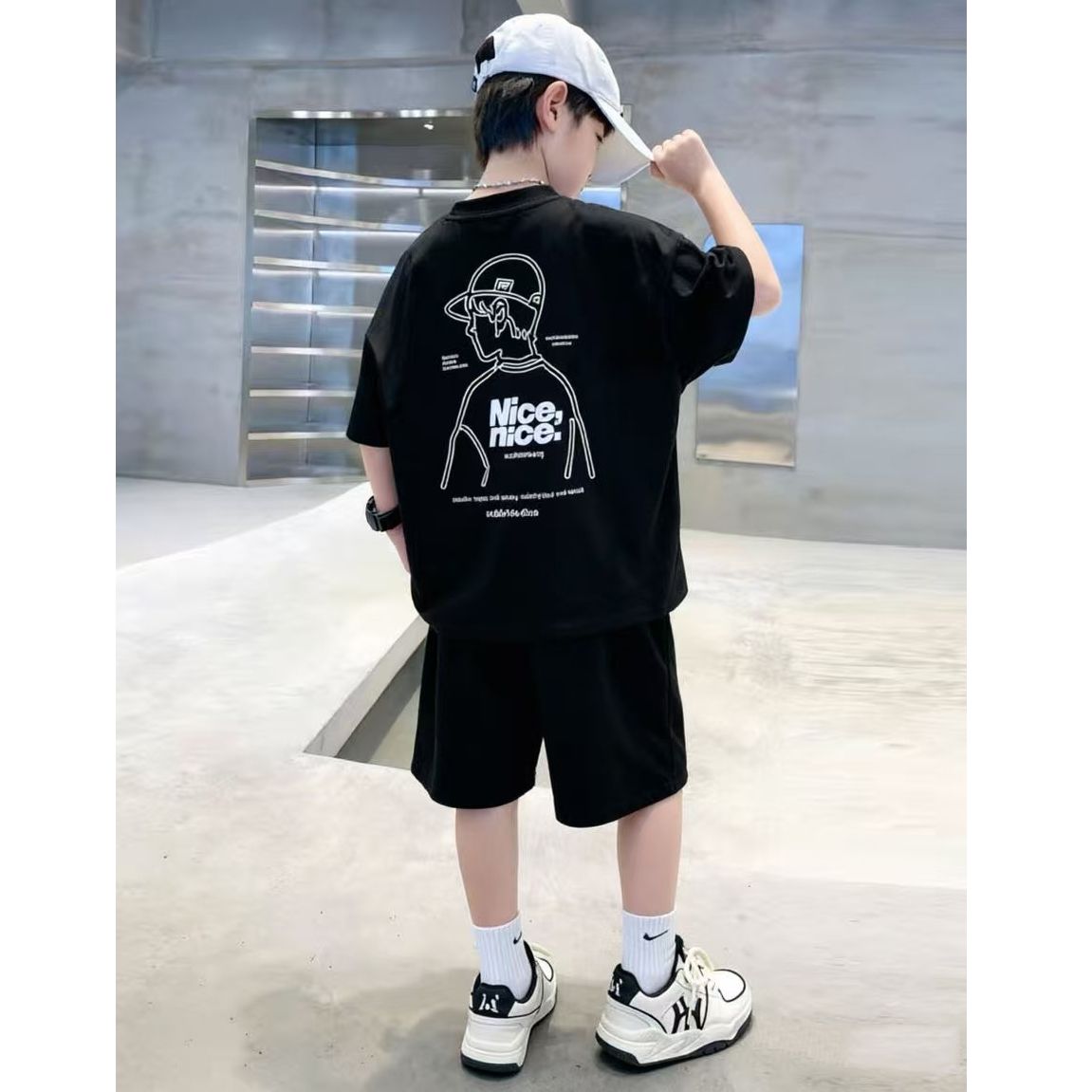 Cotton Summer Hip Hop Boys Clo - огляд і ціна Summer Clothing Drawing For Kids