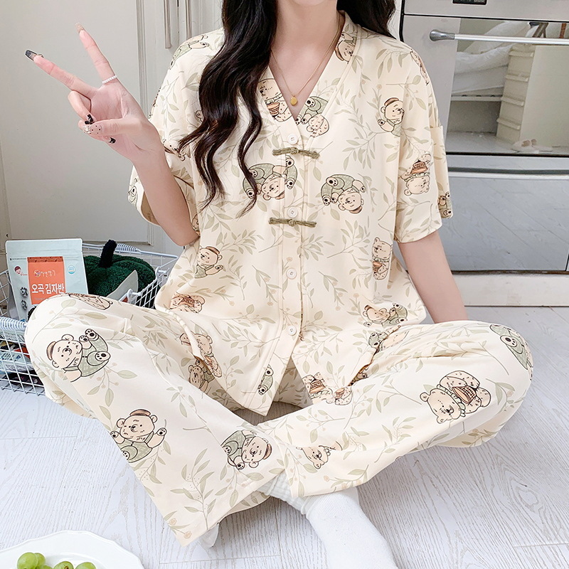 Women Pajamas Sets Spring Spri - огляд і ціна Summer Clothing Young Women