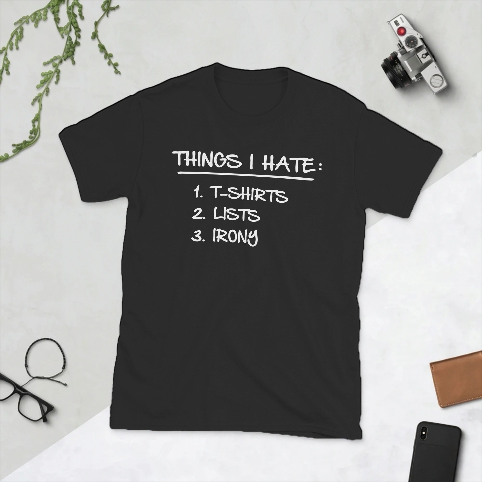 List of Ironic Things I Hate T - огляд і ціна Summer Clothing List