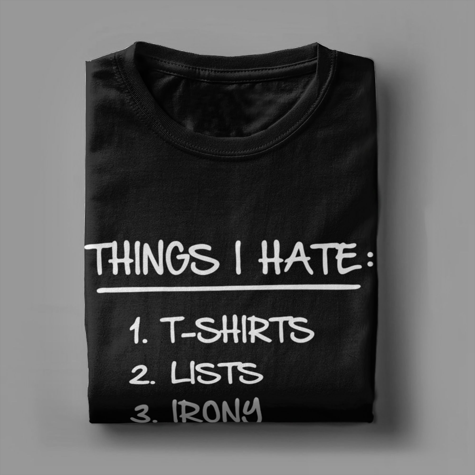 List of Ironic Things I Hate T - огляд і ціна Summer Clothing List
