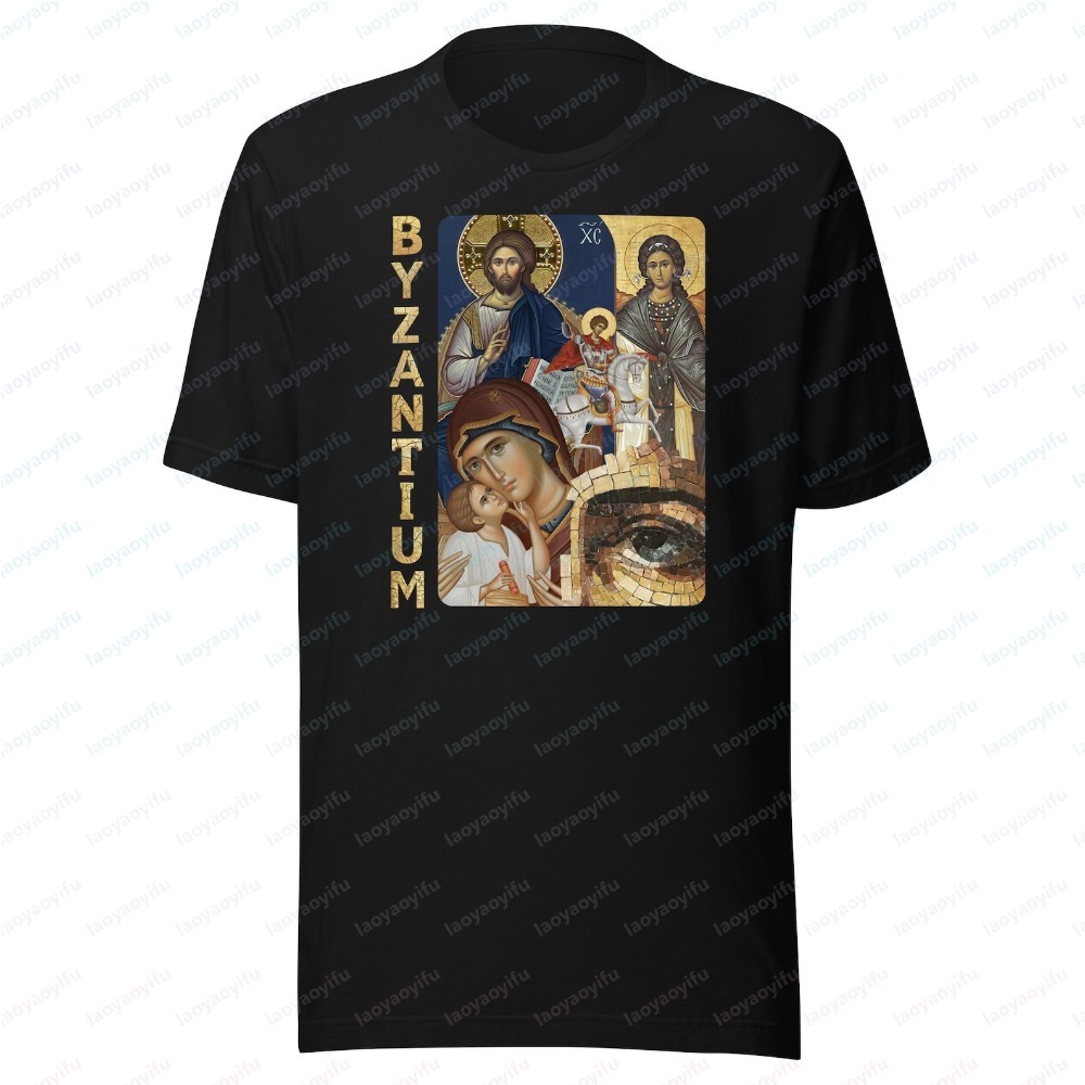 Byzantium Icon Unisex Print Te - огляд і ціна Summer Clothing Ideas