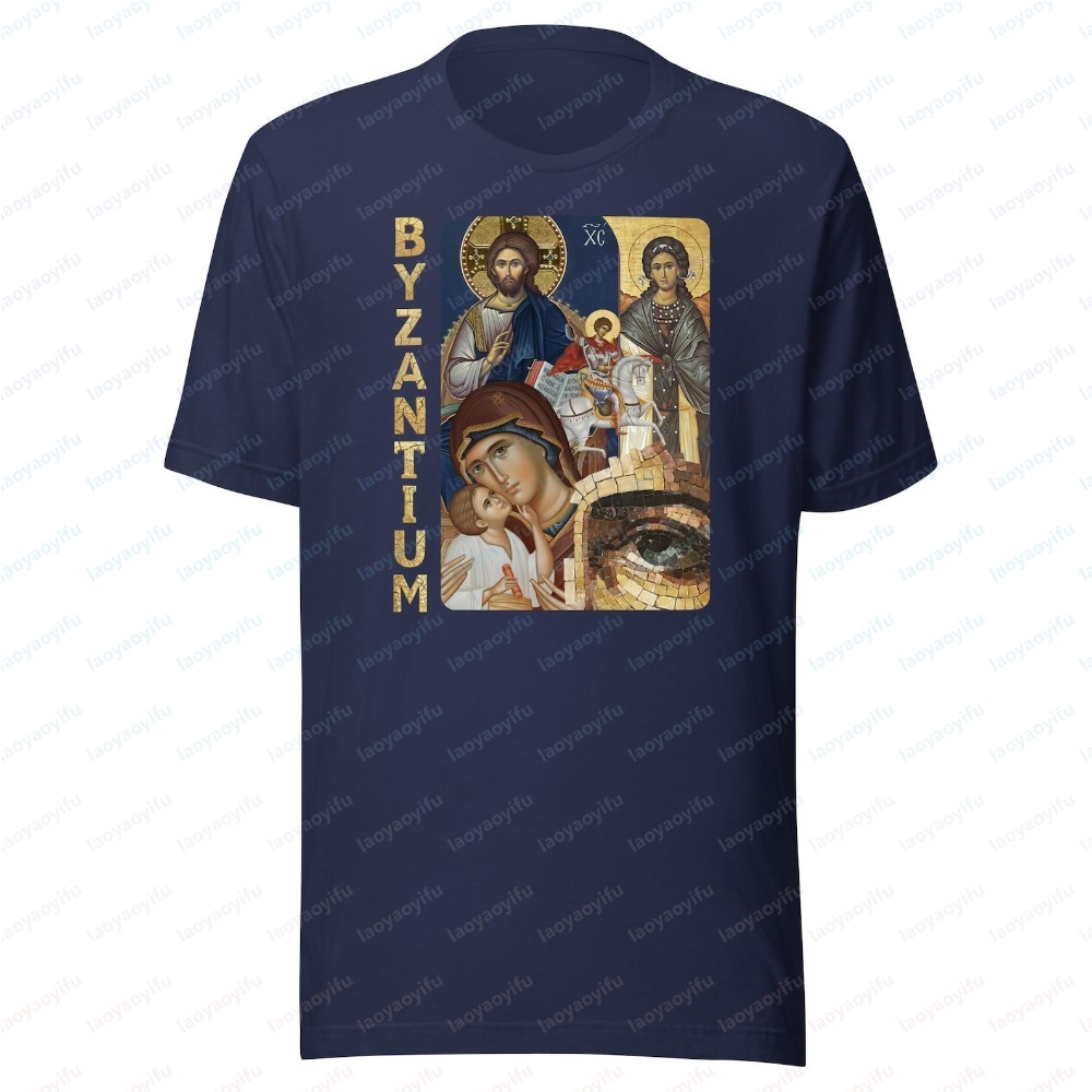 Byzantium Icon Unisex Print Te - огляд і ціна Summer Clothing Ideas