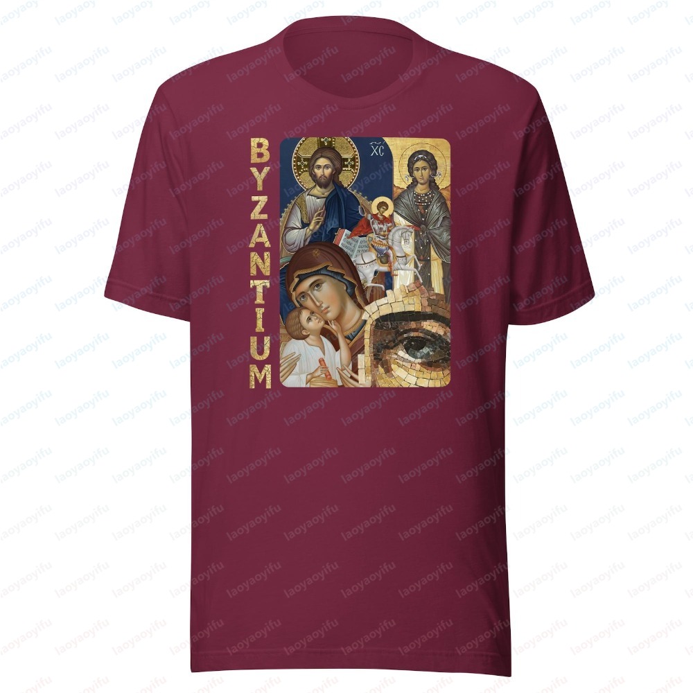 Byzantium Icon Unisex Print Te - огляд і ціна Summer Clothing Ideas