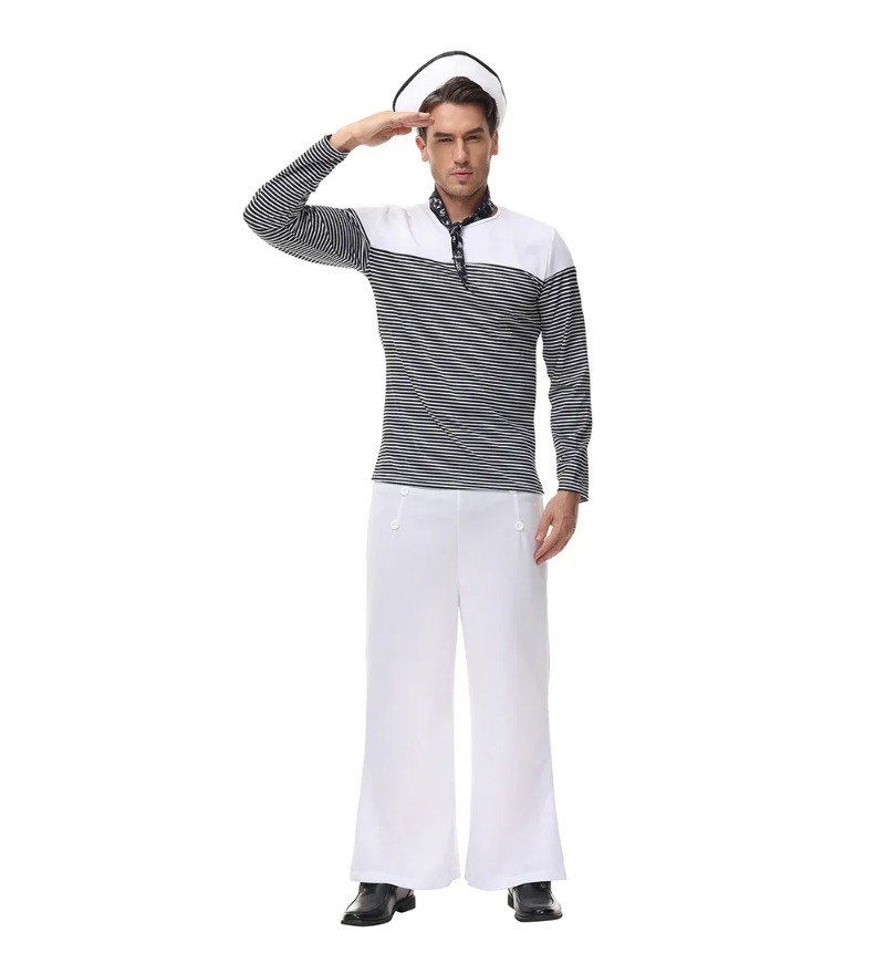 Couple Nautical Navy Sailor Co - огляд і ціна Summer Vacation Clothing Men